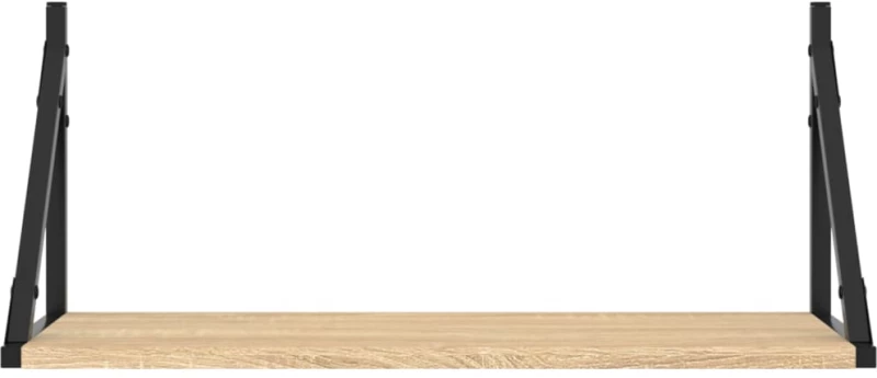 ΡΑΦΙΑ ΤΟΙΧΟΥ 2 ΤΕΜ. SONOMA ΔΡΥΣ 60X25X25,5ΕΚ ΕΠΕΞΕΡΓΑΣΜΕΝΟ ΞΥΛΟ 836334