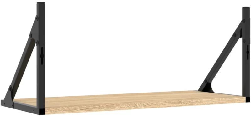 ΡΑΦΙΑ ΤΟΙΧΟΥ 2 ΤΕΜ. SONOMA ΔΡΥΣ 60X25X25,5ΕΚ ΕΠΕΞΕΡΓΑΣΜΕΝΟ ΞΥΛΟ 836334