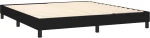 ΚΡΕΒΑΤΙ BOXSPRING ΜΕ ΣΤΡΩΜΑ & LED ΜΑΥΡΟ 160X200 ΕΚ. ΥΦΑΣΜΑΤΙΝΟ 3133007