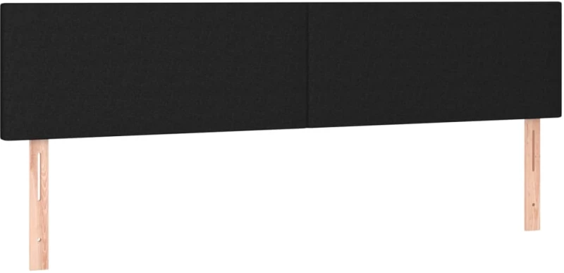 ΚΡΕΒΑΤΙ BOXSPRING ΜΕ ΣΤΡΩΜΑ & LED ΜΑΥΡΟ 160X200 ΕΚ. ΥΦΑΣΜΑΤΙΝΟ 3133007