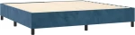 ΚΡΕΒΑΤΙ BOXSPRING ΜΕ ΣΤΡΩΜΑ & LED ΣΚ. ΜΠΛΕ 200X200ΕΚ. ΒΕΛΟΥΔΙΝΟ 3136087