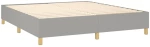 ΚΡΕΒΑΤΙ BOXSPRING ΜΕ ΣΤΡΩΜΑ & LED ΑΝ.ΓΚΡΙ 180X200ΕΚ. ΥΦΑΣΜΑΤΙΝΟ 3138973