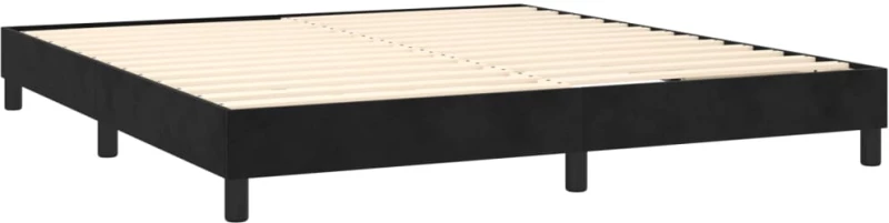 ΚΡΕΒΑΤΙ BOXSPRING ΜΕ ΣΤΡΩΜΑ ΜΑΥΡΟ 180X200 ΕΚ. ΒΕΛΟΥΔΙΝΟ 3130915