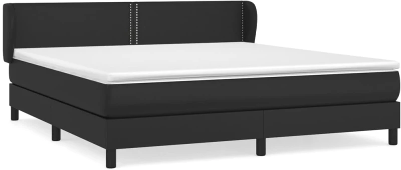 ΚΡΕΒΑΤΙ BOXSPRING ΜΕ ΣΤΡΩΜΑ ΜΑΥΡΟ 180X200ΕΚ.ΑΠΟ ΣΥΝΘΕΤΙΚΟ ΔΕΡΜΑ 3127265