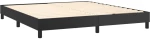 ΚΡΕΒΑΤΙ BOXSPRING ΜΕ ΣΤΡΩΜΑ & LED ΜΑΥΡΟ 180X200 ΕΚ. ΣΥΝΘ. ΔΕΡΜΑ 3134177