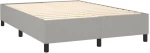 ΚΡΕΒΑΤΙ BOXSPRING ΜΕ ΣΤΡΩΜΑ ΑΝΟΙΧΤΟ ΓΚΡΙ 140X190 ΕΚ. ΥΦΑΣΜΑΤΙΝΟ 3136669