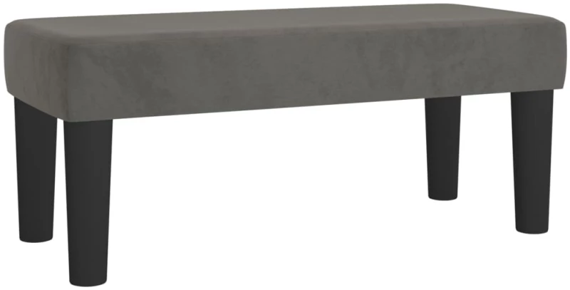 ΚΡΕΒΑΤΙ BOXSPRING ΜΕ ΣΤΡΩΜΑ ΣΚΟΥΡΟ ΓΚΡΙ 90X190 ΕΚ. ΒΕΛΟΥΔΙΝΟ 3137876