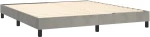 ΚΡΕΒΑΤΙ BOXSPRING ΜΕ ΣΤΡΩΜΑ & LED ΑΝ.ΓΚΡΙ 180X200 ΕΚ. ΒΕΛΟΥΔΙΝΟ 3134477