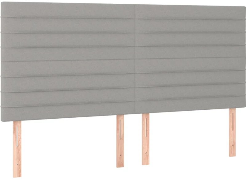 ΚΡΕΒΑΤΙ BOXSPRING ΜΕ ΣΤΡΩΜΑ ΑΝΟΙΧΤΟ ΓΚΡΙ 180X200 ΕΚ. ΥΦΑΣΜΑΤΙΝΟ 3132089