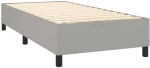 ΚΡΕΒΑΤΙ BOXSPRING ΜΕ ΣΤΡΩΜΑ & LED ΑΝ.ΓΚΡΙ 90X200 ΕΚ. ΥΦΑΣΜΑΤΙΝΟ 3134925