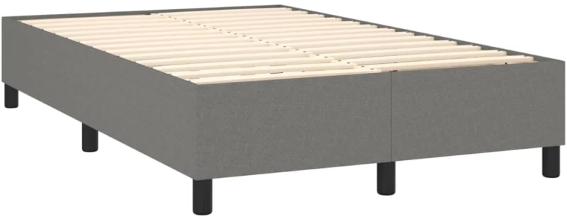 ΚΡΕΒΑΤΙ BOXSPRING ΜΕ ΣΤΡΩΜΑ & LED ΣΚ.ΓΚΡΙ 120X200 ΕΚ ΥΦΑΣΜΑΤΙΝΟ 3134942