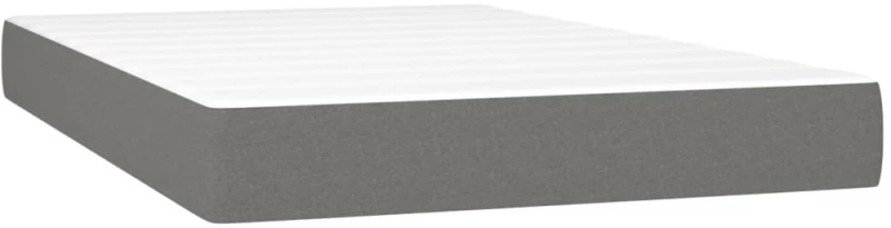 ΚΡΕΒΑΤΙ BOXSPRING ΜΕ ΣΤΡΩΜΑ ΣΚΟΥΡΟ ΓΚΡΙ 120X200 ΕΚ. ΥΦΑΣΜΑΤΙΝΟ 3141842