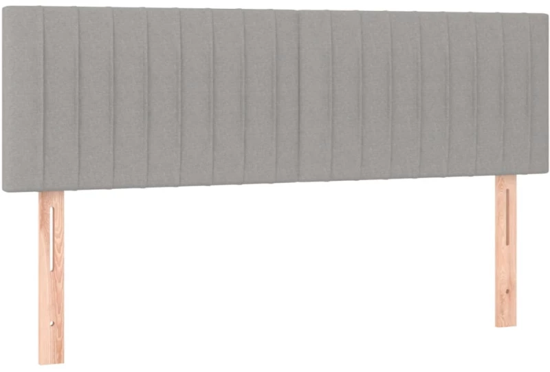 ΚΡΕΒΑΤΙ BOXSPRING ΜΕ ΣΤΡΩΜΑ ΑΝΟΙΧΤΟ ΓΚΡΙ 140X200 ΕΚ. ΥΦΑΣΜΑΤΙΝΟ 3126405
