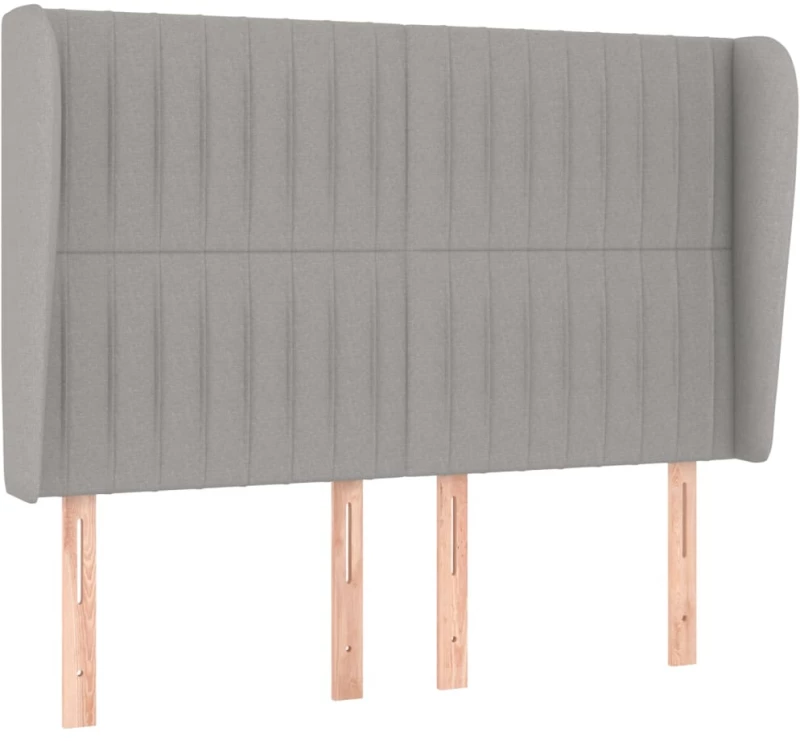 ΚΡΕΒΑΤΙ BOXSPRING ΜΕ ΣΤΡΩΜΑ ΑΝΟΙΧΤΟ ΓΚΡΙ 140X190 ΕΚ. ΥΦΑΣΜΑΤΙΝΟ 3128117
