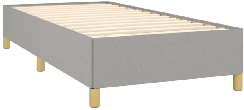 ΚΡΕΒΑΤΙ BOXSPRING ΜΕ ΣΤΡΩΜΑ ΑΝΟΙΧΤΟ ΓΚΡΙ 80X200 ΕΚ. ΥΦΑΣΜΑΤΙΝΟ 3128637
