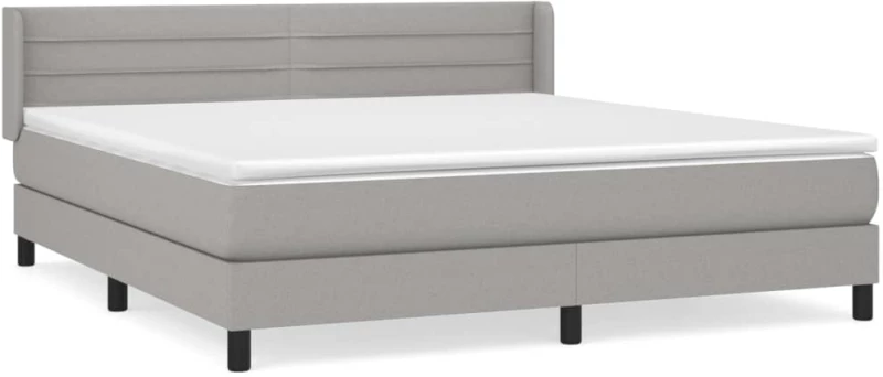 ΚΡΕΒΑΤΙ BOXSPRING ΜΕ ΣΤΡΩΜΑ ΑΝ. ΠΡΑΣΙΝΟ 160X200ΕΚ ΥΦΑΣΜΑΤΙΝΟ 3129801