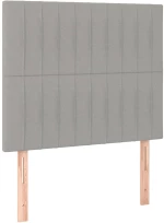 ΚΡΕΒΑΤΙ BOXSPRING ΜΕ ΣΤΡΩΜΑ ΑΝΟΙΧΤΟ ΓΚΡΙ 80X200 ΕΚ. ΥΦΑΣΜΑΤΙΝΟ 3137269