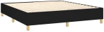 ΚΡΕΒΑΤΙ BOXSPRING ΜΕ ΣΤΡΩΜΑ & LED ΜΑΥΡΟ 160X200 ΕΚ. ΥΦΑΣΜΑΤΙΝΟ 3139047