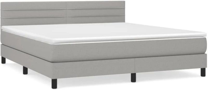 ΚΡΕΒΑΤΙ BOXSPRING ΜΕ ΣΤΡΩΜΑ ΑΝ. ΠΡΑΣΙΝΟ 160X200ΕΚ ΥΦΑΣΜΑΤΙΝΟ 3140145