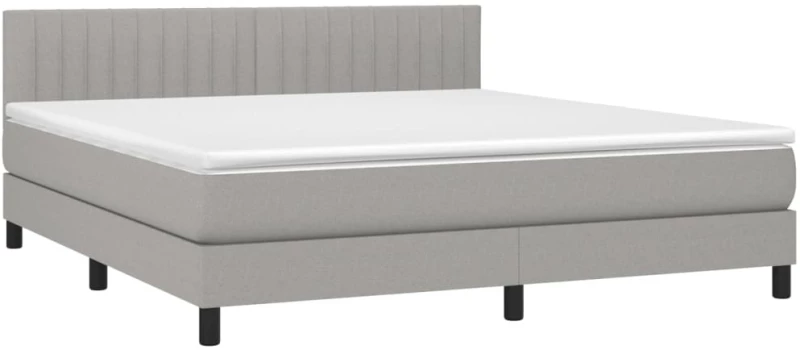 ΚΡΕΒΑΤΙ BOXSPRING ΜΕ ΣΤΡΩΜΑ ΑΝ. ΠΡΑΣΙΝΟ 160X200ΕΚ ΥΦΑΣΜΑΤΙΝΟ 3140225