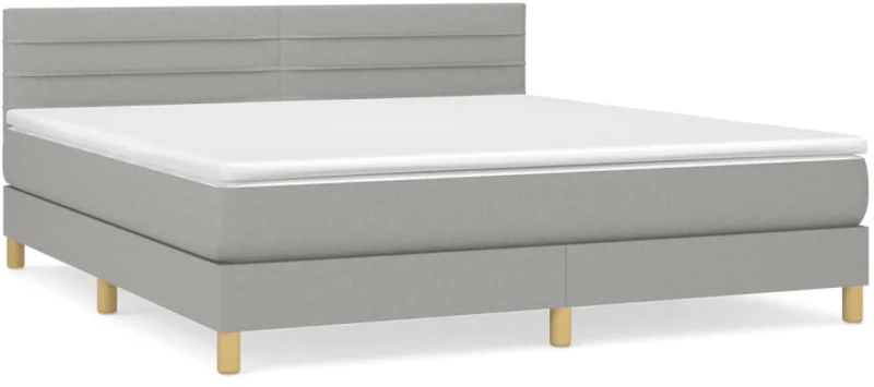 ΚΡΕΒΑΤΙ BOXSPRING ΜΕ ΣΤΡΩΜΑ ΑΝ. ΠΡΑΣΙΝΟ 160X200ΕΚ ΥΦΑΣΜΑΤΙΝΟ 3140705
