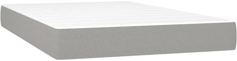 ΚΡΕΒΑΤΙ BOXSPRING ΜΕ ΣΤΡΩΜΑ ΑΝΟΙΧΤΟ ΓΚΡΙ 120X200 ΕΚ. ΥΦΑΣΜΑΤΙΝΟ 3142161