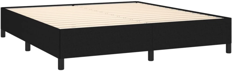ΚΡΕΒΑΤΙ BOXSPRING ΜΕ ΣΤΡΩΜΑ ΜΑΥΡΟ 180X200 ΕΚ. ΥΦΑΣΜΑΤΙΝΟ 3127823