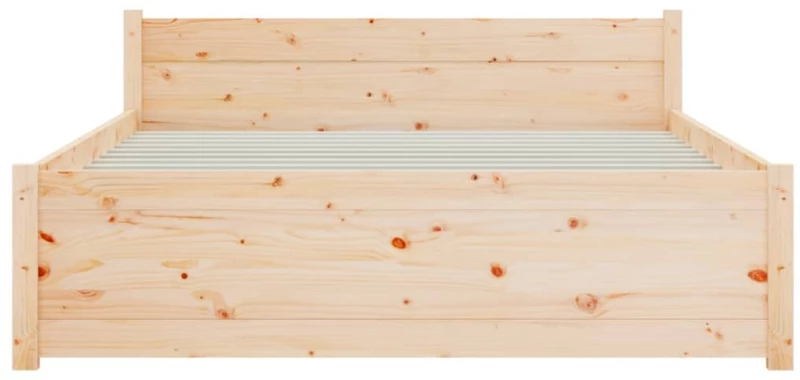 ΠΛΑΙΣΙΟ ΚΡΕΒΑΤΙΟΥ 120 X 190 ΕΚ. ΑΠΟ ΜΑΣΙΦ ΞΥΛΟ 4FT SMALL DOUBLE 815014