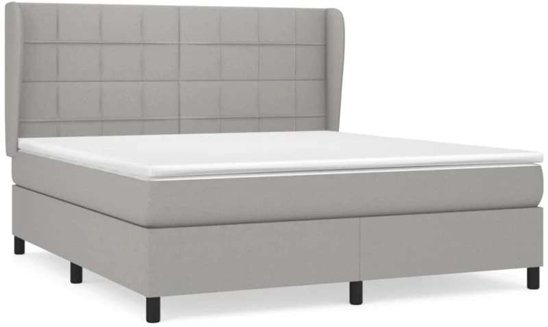 ΚΡΕΒΑΤΙ BOXSPRING ΜΕ ΣΤΡΩΜΑ ΑΝ. ΠΡΑΣΙΝΟ 160X200ΕΚ ΥΦΑΣΜΑΤΙΝΟ 3127973