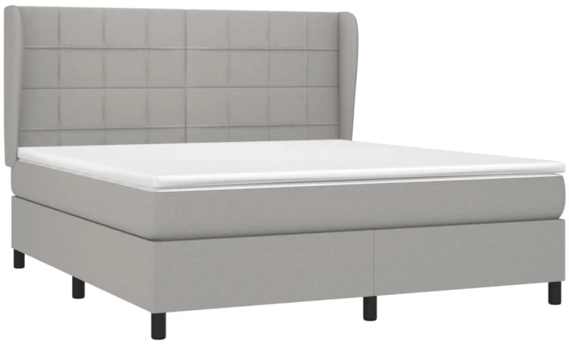 ΚΡΕΒΑΤΙ BOXSPRING ΜΕ ΣΤΡΩΜΑ ΑΝ. ΠΡΑΣΙΝΟ 160X200ΕΚ ΥΦΑΣΜΑΤΙΝΟ 3127973