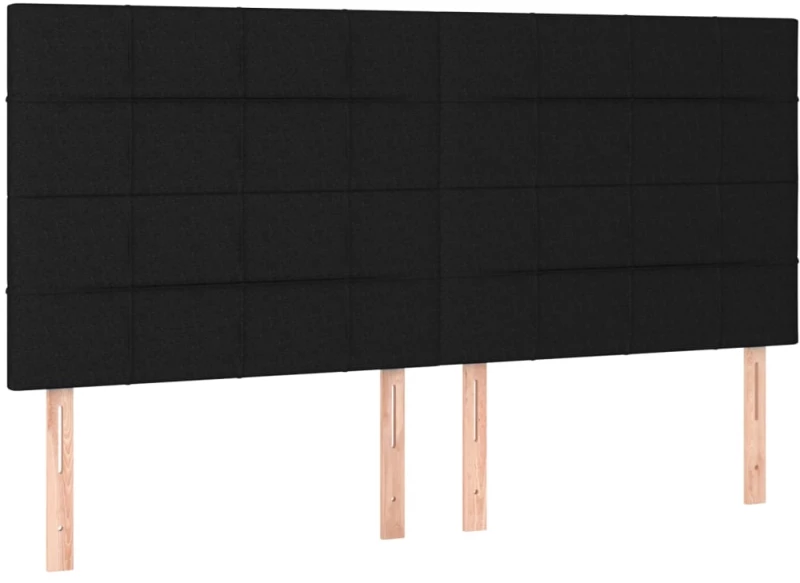 ΚΡΕΒΑΤΙ BOXSPRING ΜΕ ΣΤΡΩΜΑ ΜΑΥΡΟ 160X200 ΕΚ. ΥΦΑΣΜΑΤΙΝΟ 3136607