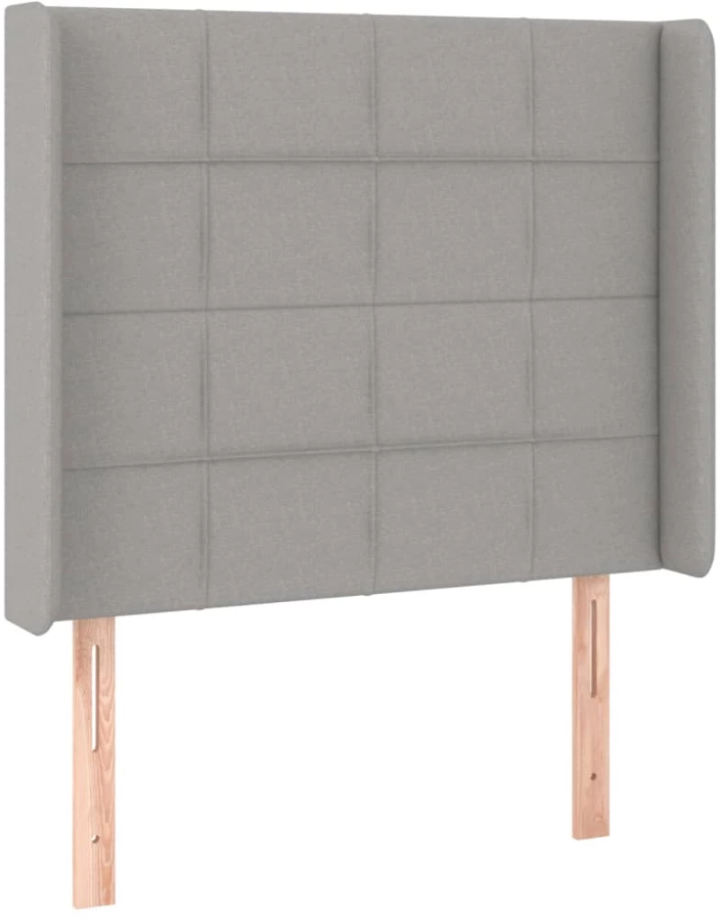 ΚΡΕΒΑΤΙ BOXSPRING ΜΕ ΣΤΡΩΜΑ & LED ΑΝ.ΓΚΡΙ 80X200 ΕΚ. ΥΦΑΣΜΑΤΙΝΟ 3138829
