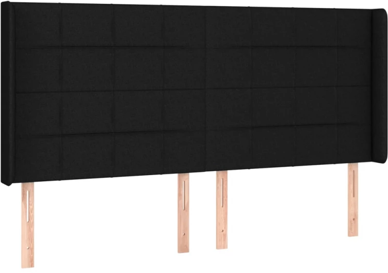 ΚΡΕΒΑΤΙ BOXSPRING ΜΕ ΣΤΡΩΜΑ & LED ΜΑΥΡΟ 160X200 ΕΚ. ΥΦΑΣΜΑΤΙΝΟ 3138887