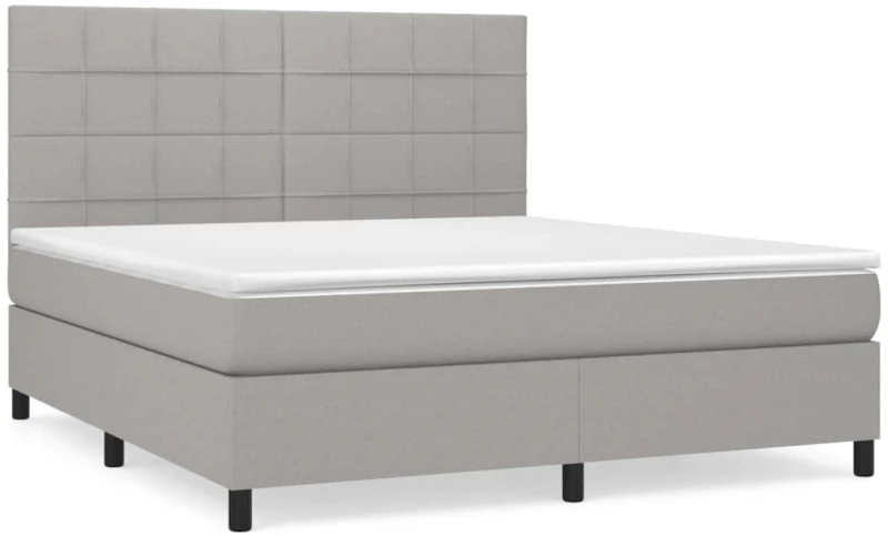 ΚΡΕΒΑΤΙ BOXSPRING ΜΕ ΣΤΡΩΜΑ ΑΝ. ΠΡΑΣΙΝΟ 160X200ΕΚ ΥΦΑΣΜΑΤΙΝΟ 3141785