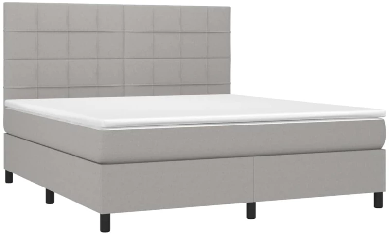 ΚΡΕΒΑΤΙ BOXSPRING ΜΕ ΣΤΡΩΜΑ ΑΝ. ΠΡΑΣΙΝΟ 160X200ΕΚ ΥΦΑΣΜΑΤΙΝΟ 3141785