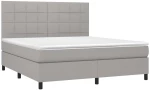 ΚΡΕΒΑΤΙ BOXSPRING ΜΕ ΣΤΡΩΜΑ ΑΝ. ΠΡΑΣΙΝΟ 160X200ΕΚ ΥΦΑΣΜΑΤΙΝΟ 3141785