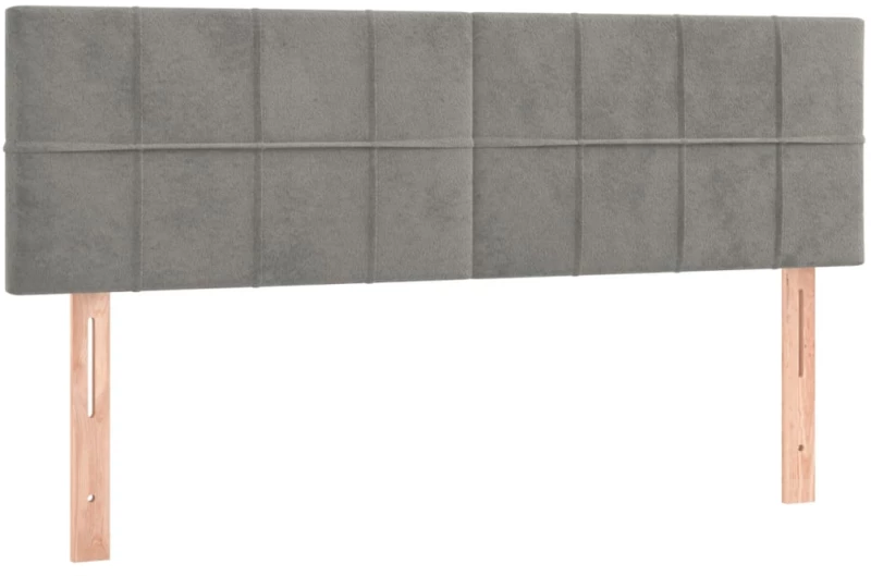 ΚΡΕΒΑΤΙ BOXSPRING ΜΕ ΣΤΡΩΜΑ&LED ΑΝ. ΓΚΡΙ 140X190 ΕΚ. ΒΕΛΟΥΔΙΝΟ 3134399