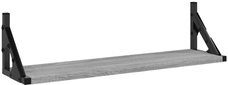 ΡΑΦΙΑ ΤΟΙΧΟΥ 2 ΤΕΜ. ΓΚΡΙ SONOMA 60 X 15 X 15,5 ΕΚ. 836326
