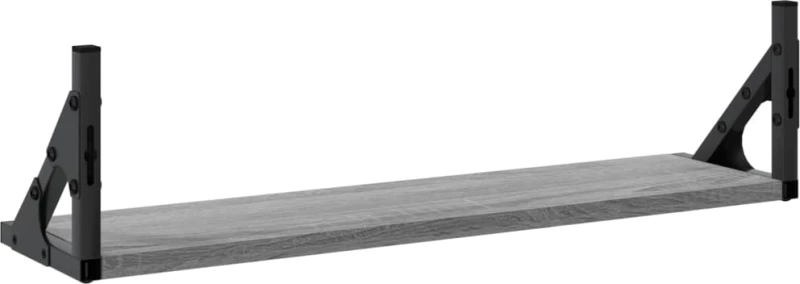 ΡΑΦΙΑ ΤΟΙΧΟΥ 2 ΤΕΜ. ΓΚΡΙ SONOMA 60 X 15 X 15,5 ΕΚ. 836326