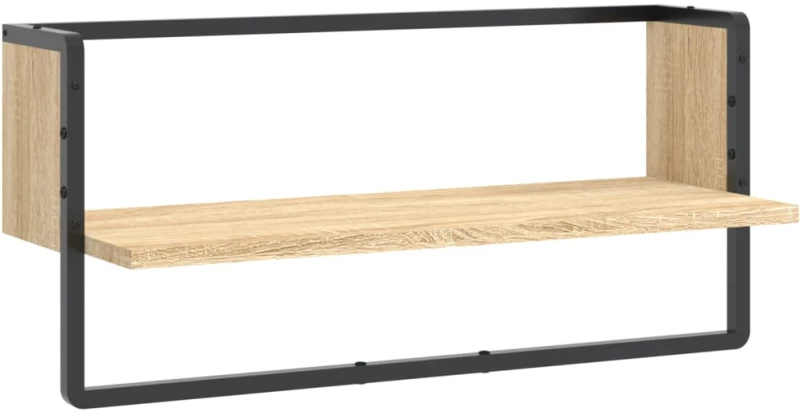 ΡΑΦΙ ΤΟΙΧΟΥ ΜΕ ΜΠΑΡΑ SONOMA ΔΡΥΣ 65X25X30 ΕΚ. 836289