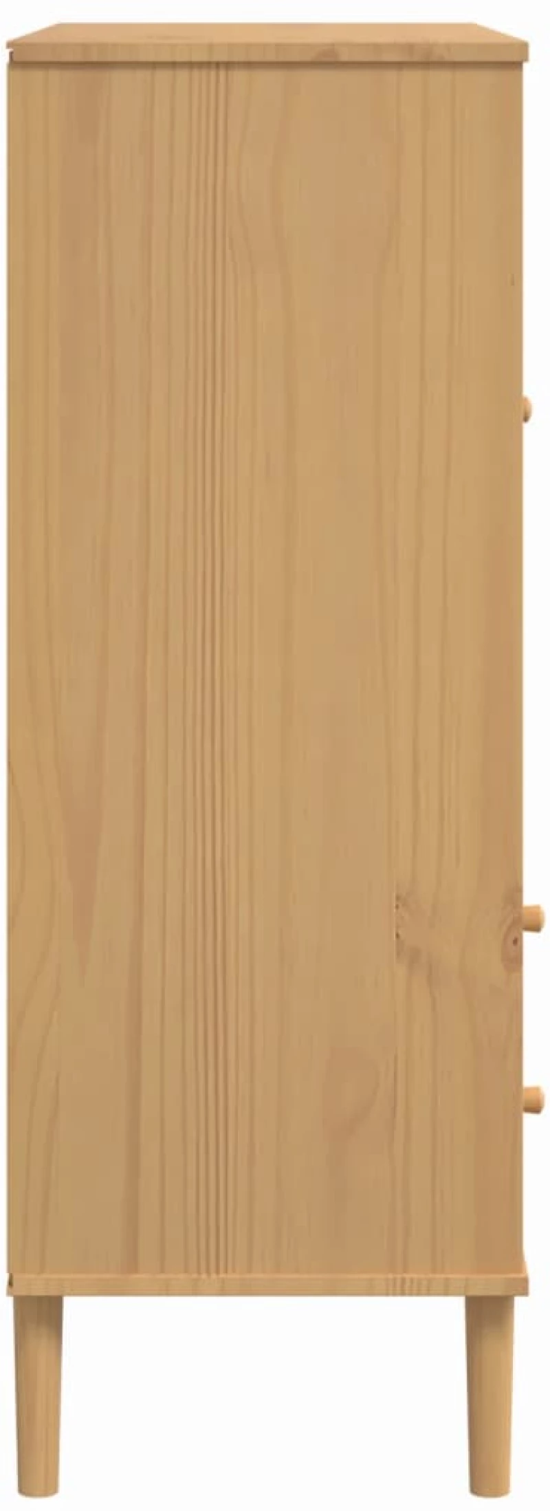 ΝΤΟΥΛΑΠΙ ΨΗΛΟ SENJA ΚΑΦΕ/ΡΑΤΑΝ 90X40X112 ΕΚ. ΜΑΣΙΦ ΞΥΛΟ ΠΕΥΚΟΥ 358052