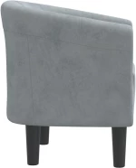 ΠΟΛΥΘΡΟΝΑ ΜΠΑΡΕΛ ΣΚΟΥΡΟ ΓΚΡΙ ΒΕΛΟΥΔΙΝΗ 356442