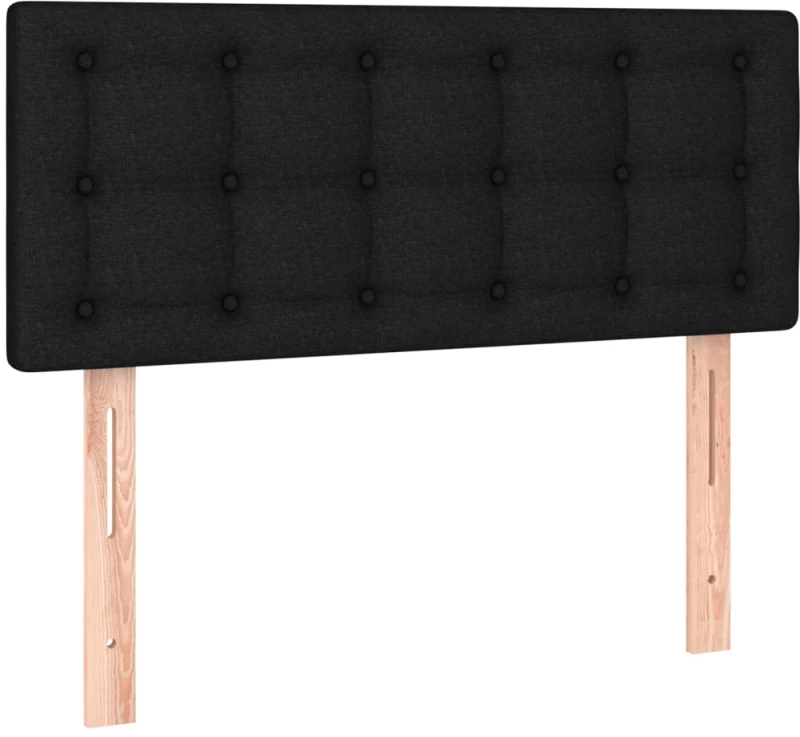 ΚΡΕΒΑΤΙ BOXSPRING ΜΕ ΣΤΡΩΜΑ & LED ΜΑΥΡΟ 80X200 ΕΚ. ΥΦΑΣΜΑΤΙΝΟ 3133431