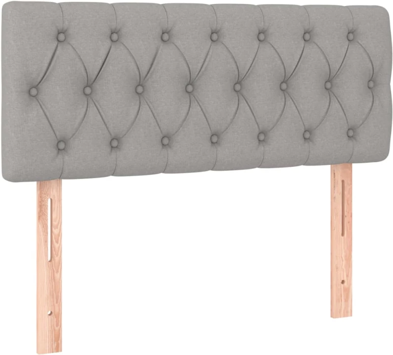 ΚΡΕΒΑΤΙ BOXSPRING ΜΕ ΣΤΡΩΜΑ & LED ΑΝ.ΓΚΡΙ 90X200 ΕΚ. ΥΦΑΣΜΑΤΙΝΟ 3133365