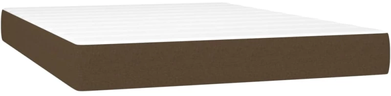 ΚΡΕΒΑΤΙ BOXSPRING ΜΕ ΣΤΡΩΜΑ & LED ΣΚ.ΚΑΦΕ 140X200 ΕΚ ΥΦΑΣΜΑΤΙΝΟ 3134040