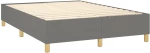 ΚΡΕΒΑΤΙ BOXSPRING ΜΕ ΣΤΡΩΜΑ & LED ΣΚ.ΓΚΡΙ 140X190ΕΚ. ΥΦΑΣΜΑΤΙΝΟ 3139110