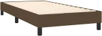 ΚΡΕΒΑΤΙ BOXSPRING ΜΕ ΣΤΡΩΜΑ & LED ΣΚ.ΚΑΦΕ 90X200 ΕΚ. ΥΦΑΣΜΑΤΙΝΟ 3133208