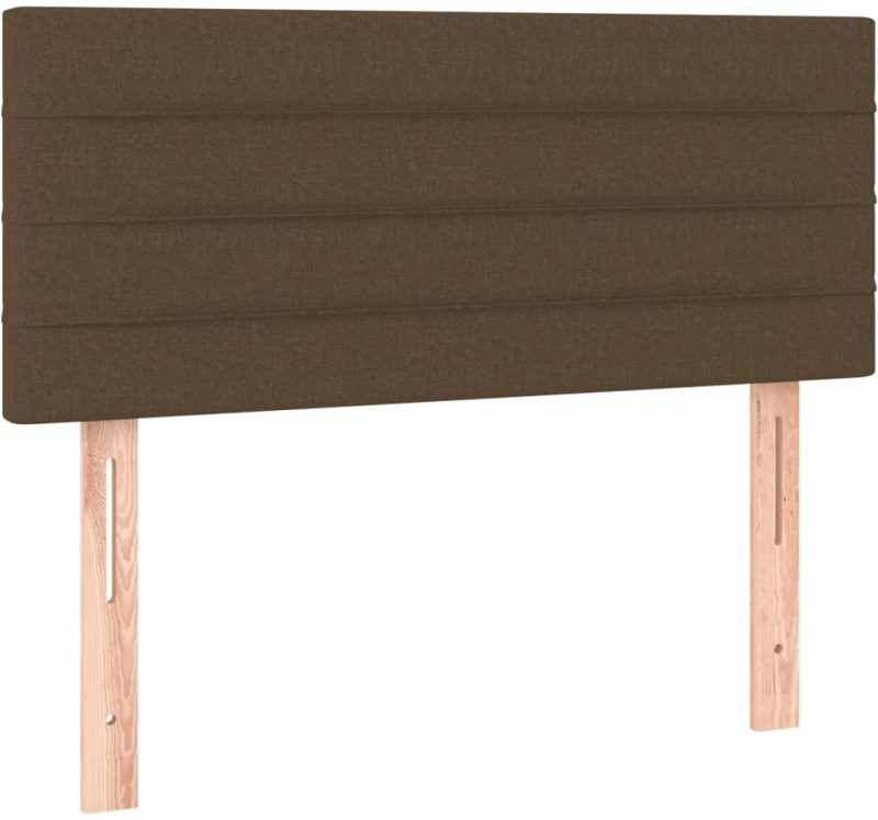 ΚΡΕΒΑΤΙ BOXSPRING ΜΕ ΣΤΡΩΜΑ & LED ΣΚ.ΚΑΦΕ 90X200 ΕΚ. ΥΦΑΣΜΑΤΙΝΟ 3133208