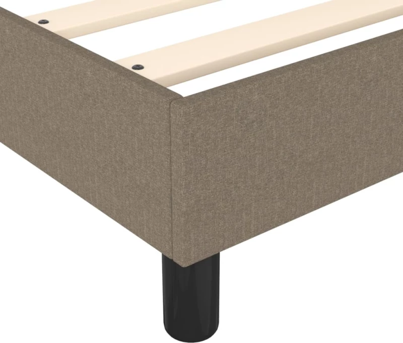 ΚΡΕΒΑΤΙ BOXSPRING ΜΕ ΣΤΡΩΜΑ TAUPE 100 X 200 ΕΚ. ΥΦΑΣΜΑΤΙΝΟ 3144403