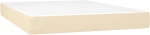 ΚΡΕΒΑΤΙ BOXSPRING ΜΕ ΣΤΡΩΜΑ ΚΡΕΜ 140X200 ΕΚ. ΥΦΑΣΜΑΤΙΝΟ 3130518